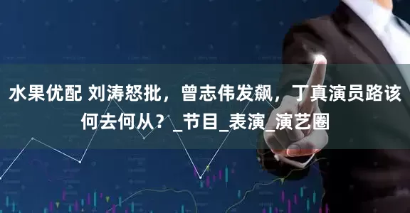 水果优配 刘涛怒批，曾志伟发飙，丁真演员路该何去何从？_节目_表演_演艺圈