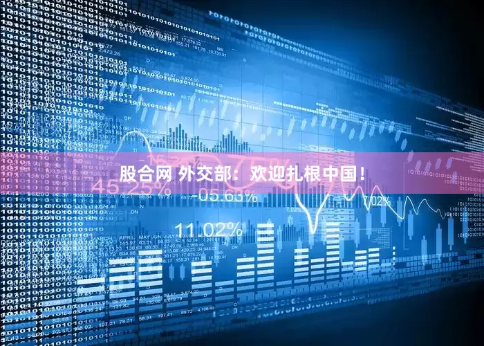 股合网 外交部：欢迎扎根中国！